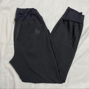 HeartSoul Jogger Scrub Pants — Pewter